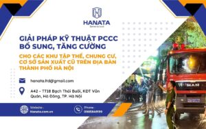 Giải pháp pccc cho khu chung cư tại Hà Nội
