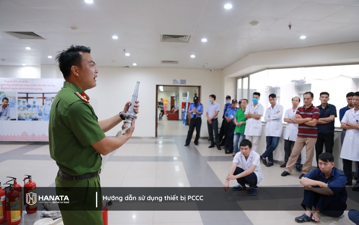 Hướng dẫn cách sử dụng thiết bị PCCC