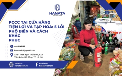 Phòng cháy chữa cháy Tại Cửa Hàng Tiện Lợi Và Tạp Hóa: 5 Lỗi Phổ Biến Và Cách Khắc Phục